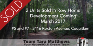 Roxton Avenue Row Home Sold