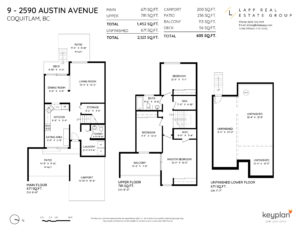Top Coquitlam Realtor Krista Lapp Unit 9 2590 Austin Ave Coquitlam-Layout1-01